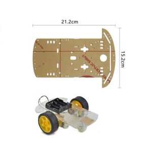 Car Chassis Kit 1 Layer (2WD)