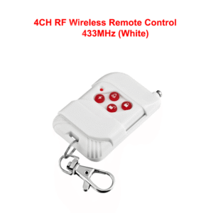 4CH RF Wireless Remote Control 433MHz (White)