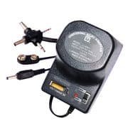 AC/DC Adapter (1.5-3-4.5-6-9-12 V / 500mA)