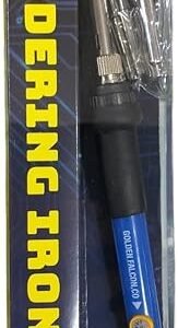 60W Soldering Iron with 5 PCS Solder Tips Replacement Welding Tips