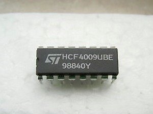 HCF4009 (Hex Inverting Buffer/Converter)