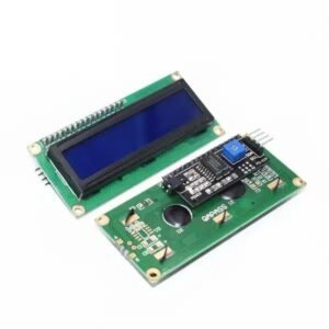 Lcd 16X2 Blue with Soldering Serial interface IIC/I2C Module