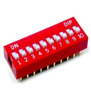 DIP Switch 10 Way