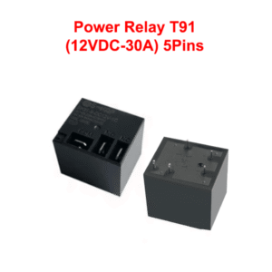 Power Relay T91 (12VDC-30A) 5Pins